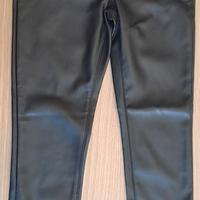 Pantalone similpelle ragazza