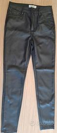 Pantalone similpelle ragazza