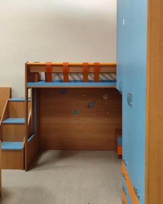 Codice: 9210  CAMERETTA MORETTI A SOPPALCO ANGOLAR