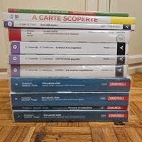 Vari libri di testo usati Liceo Classico 