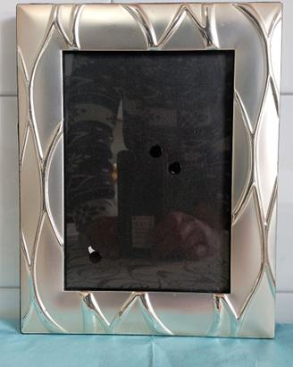 Lotto 3 portafoto argentati / silver plated