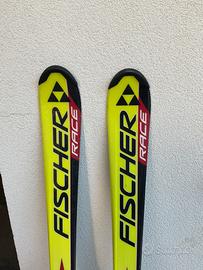 Sci Fischer Rc4 Race Jr 130 cm con Attacchi