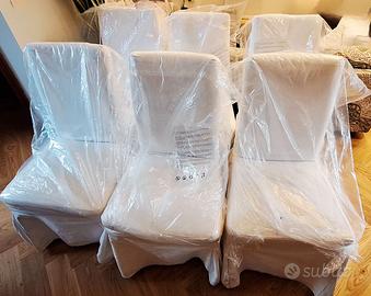 6 sedie IKEA BERGMUND rivestite-ottime condizion