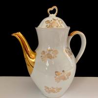 Teiera con oro 2 marchi Richard Ginori e  Bavaria
