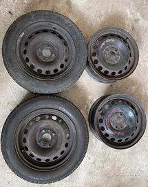 Cerchi In Ferro Fiat Punto 14 + 2 Ruote 165 60 R14