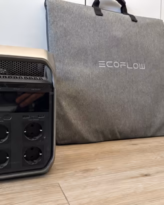 Ecoflow delta 3 + pannello solare