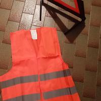 Gira di sicurezza e triangolo segnalazione