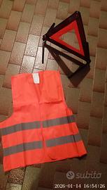 Gira di sicurezza e triangolo segnalazione