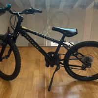 Bicicletta bambino 6-9 Rockrider 20’’ pollici nera