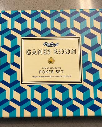 Ridley’s Poker set Texas Hold’em