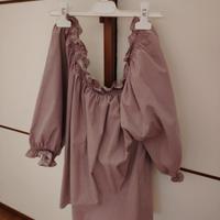 Camicia a micro pois