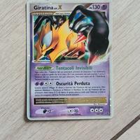 Giratina lv. X carta Pokemon set platino ita holo