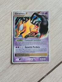 Giratina lv. X carta Pokemon set platino ita holo