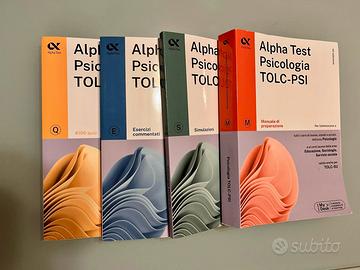 Psicologia Alpha Test TOLC-PSI Kit Completo