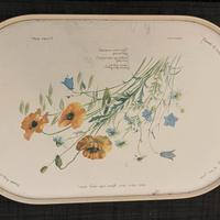 Vassoio vintage in melanina English