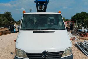 Piattaforma Mercedes autocarrata gru ram