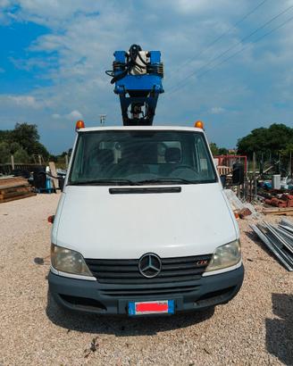 Piattaforma Mercedes autocarrata gru ram