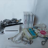 Set Nintendo Wii + 10 giochi