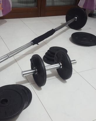 Kit bilancieri totale 52Kg. DOMYOS