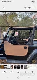 telino e porte per Jeep Wrangler TJ