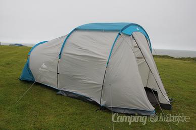 Tenda campeggio Quechua  Arpenaz 4 posti + veranda