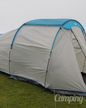Tenda campeggio Quechua  Arpenaz 4 posti + veranda