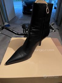 Stivaletti in pelle Sergio Rossi