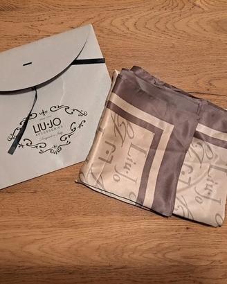 Foulard LIU JO originale – beige/marrone – elegant