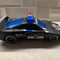Auto polizia Eagle Patrol Toys luci suoni vintage