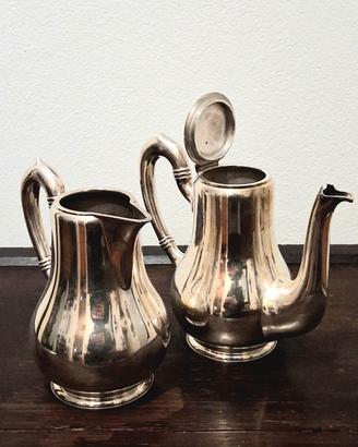 Broggi Milano, placcato argento, epoca Art Decò