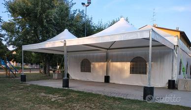 Gazebo Certificato Pvc ignifugo vari colori