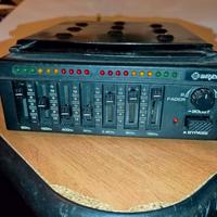 equalizzatore booster auto estraibile vintage