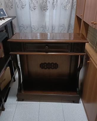 consolle con specchio