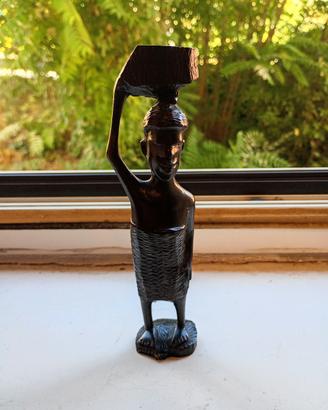 statua africana in legno 