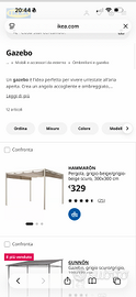 Gazebo pergola Ikea