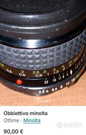 obbiettivo minolta