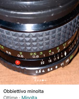 obbiettivo minolta