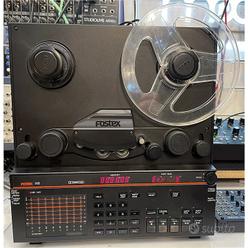 fostex r8 (1989) 8 track Reel to Reel - controllable by MIDI