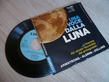 45 giri Storico Una voce dalla Luna