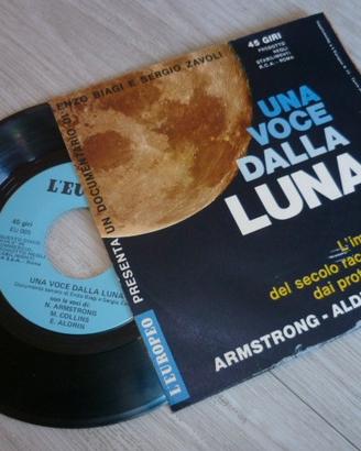 45 giri Storico Una voce dalla Luna
