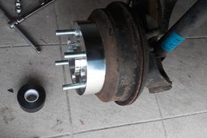 distanziali ruota in ergal per ford 4 fori