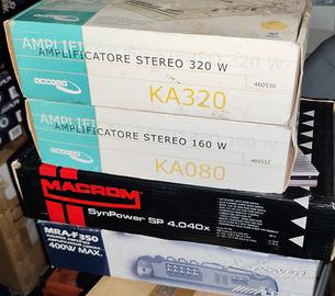 amplificatori auto