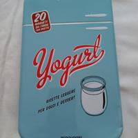 Libro e magneti con ricette yogurt