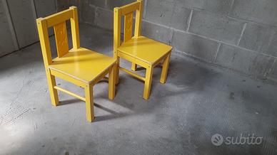 Coppia sedie bimbi kritter by ikea