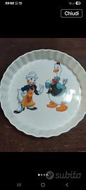 piatto crostata disney vintage