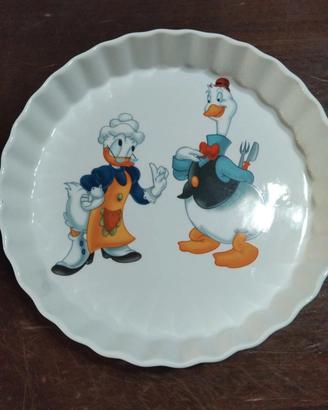 piatto crostata disney vintage