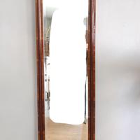 SPECCHIERA DECO A FIGURA INTERA A MURO ANNI 30-40