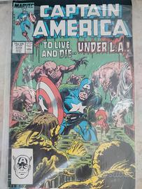 Marvel CAPTAIN AMERICA #329 Newsstand (May 1987) M