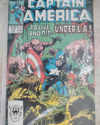 Marvel CAPTAIN AMERICA #329 Newsstand (May 1987) M