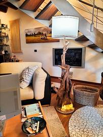 Piantana Marittima doppia lampada led  - Trattabil